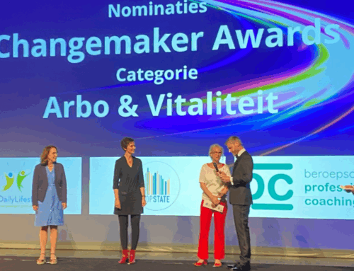 Beroepscode op het podium bij de HR Changemaker Awards
